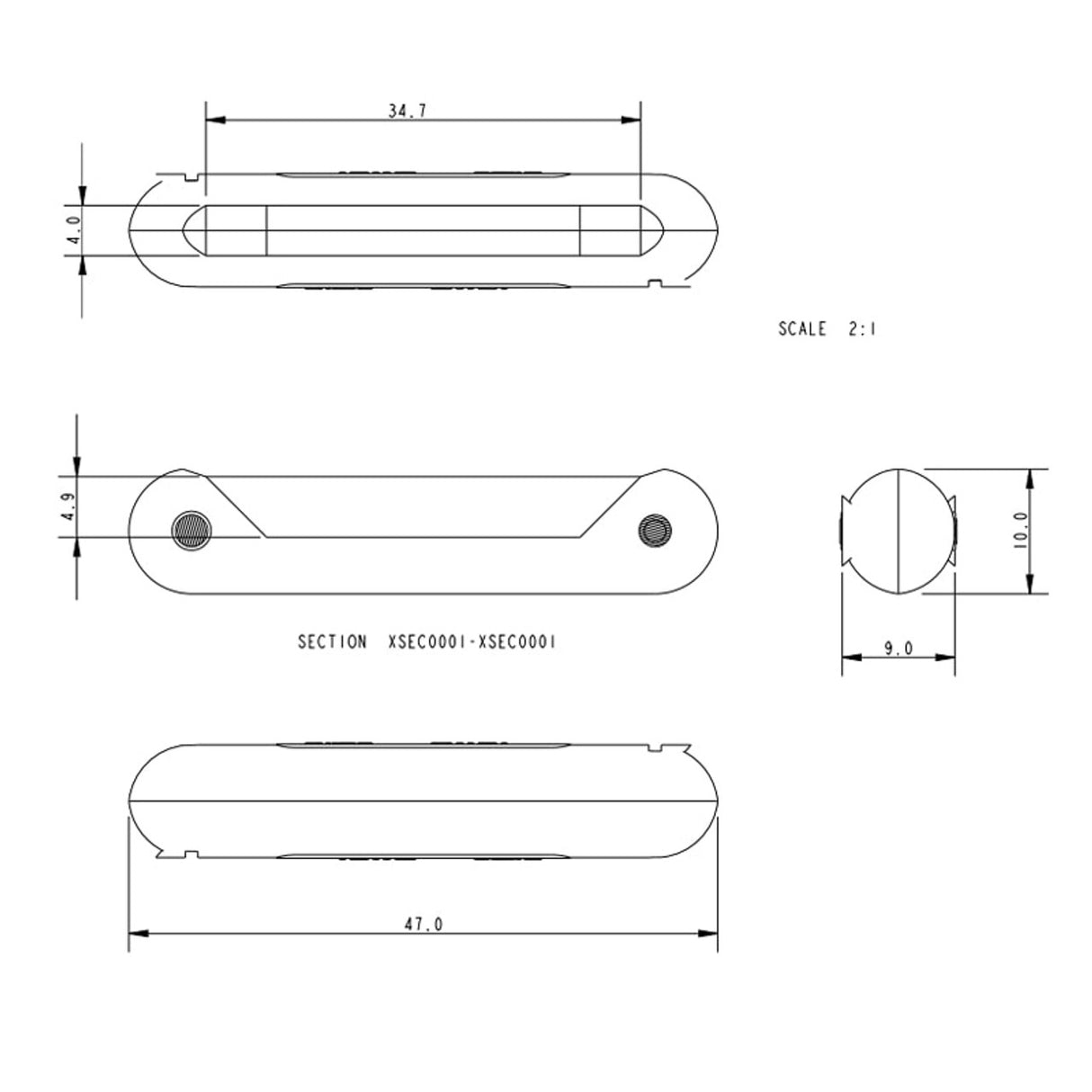 Allen Brothers 34MM Batten Pocket Protector