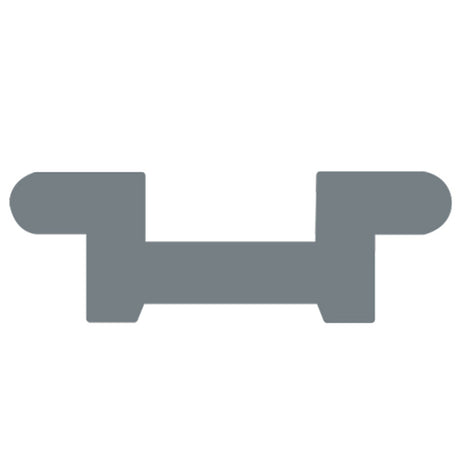 Allen Brothers Track With Plunger And Screw Holes X 330MM