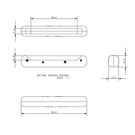 Allen Brothers Batten Pocket Protector Brass Screws