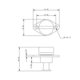 Allen Brothers 24MM Drain Socket? - Grey