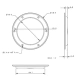 Allen Brothers 100MM O Hatch C/W Bag - Grey