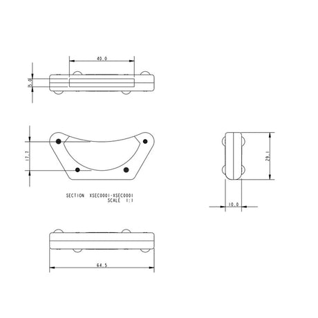 Allen Brothers 40MM Batten Pocket Protector