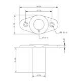 Allen Brothers 19MM Rowlock Socket