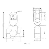 Allen Brothers Stanchion Lead Block