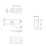 Allen Brothers 25MM Batten Pocket Protector