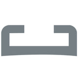 Allen Brothers 19MM Alloy Track Undrilled X 3660MM