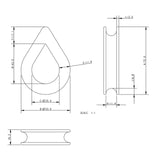 Allen Brothers Nylon Thimble For 12MM Rope