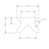 Allen Brothers Ulp Track Drilled X 900MM