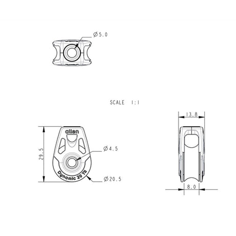 Allen Brothers 20MM Dynamic Ezi-Tii