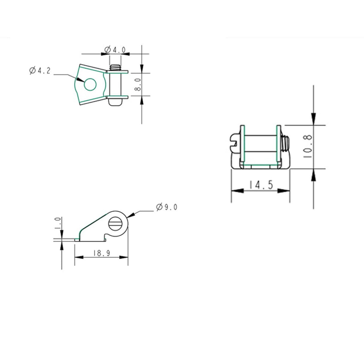 Allen Brothers 20MM Dynamic Cheek Adaptor