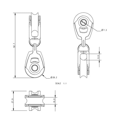 Allen Brothers 30MM Dynamic Singles Linked