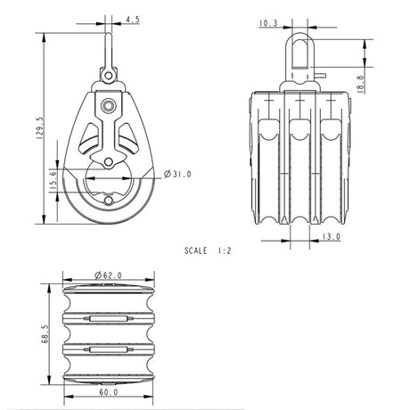 Allen Brothers 60MM Dynamic Triple