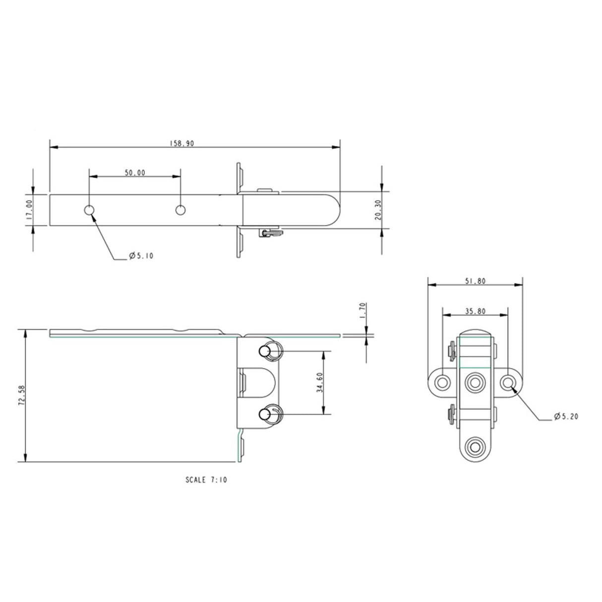 Allen Brothers Bow Plate