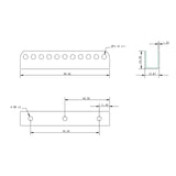 Allen Brothers 87MM Channel Stay Adjuster