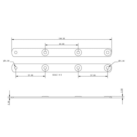 Allen Brothers 16MM X 194MM Shroud Plate