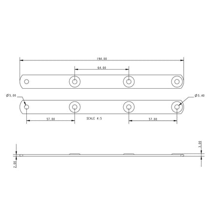 Allen Brothers 16MM X 194MM Hd Shroud Plate