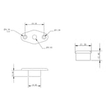 Allen Brothers 6MM X 19MM Deck Bush and Liner