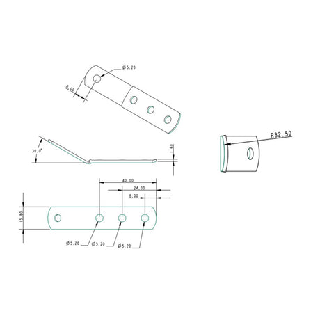 Allen Brothers 77MM Mast Tang