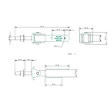 Allen Brothers Universal Joint With Base Plate Fixing