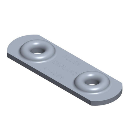 Allen Brothers 51MM Stainless Steel Toe Strap Plate