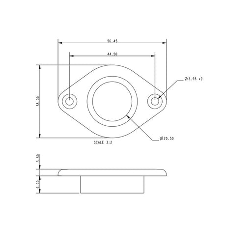 Allen Brothers 20MM X 33MM Deck Bush and Liner