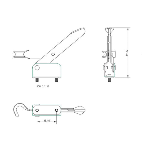 Allen Brothers 16MM Highfield Lever (Melges)