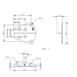 Allen Brothers 87MM X 94MM Bow Plate