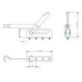 Allen Brothers 13MM Highfield Lever(Antares)