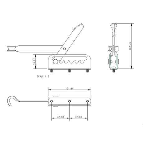 Allen Brothers 16MM Ratchet Highfield Lever