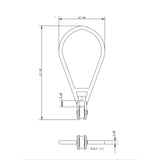 Allen Brothers Wide Trapeze Ring C/W Block