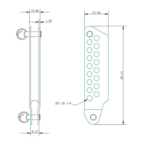 Allen Brothers 64MM Vernier Adjuster