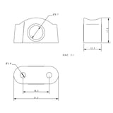 Allen Brothers 10MM Bullseye Fairlead and Liner