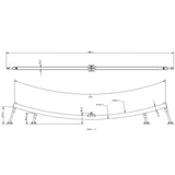 Allen Brothers 1200MM Self Tacking Jib System