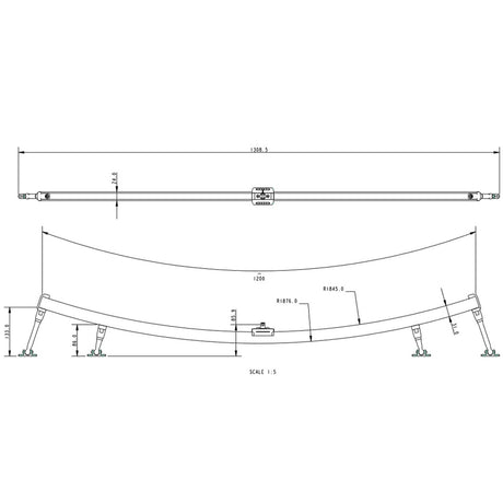 Allen Brothers 1200MM Self Tacking Jib System