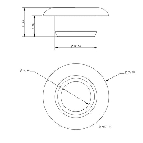 Allen Brothers 13MM X 16MM Deck Bush and Liner