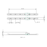 Allen Brothers 330MM Jib Track & Piston Slider