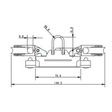 Allen Brothers Maxi Low Profile Car With 2 X 30MM Blocks