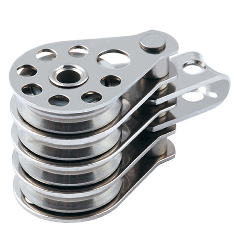 Allen Brothers 25MM Mini High Tension Block Quad Fixed with Becket