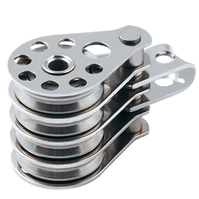 Allen Brothers 25MM Mini High Tension Block Quad Fixed with Becket