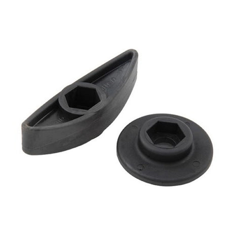 Allen Brothers Large Plastic Wing Nut With Bolt Retainer