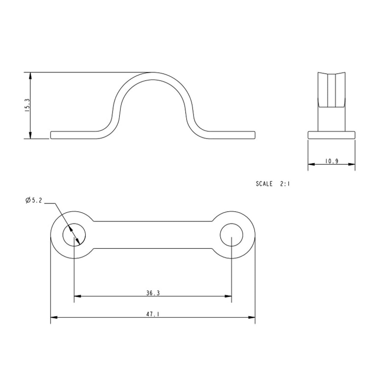 Allen Brothers 34MM Lacing Eye