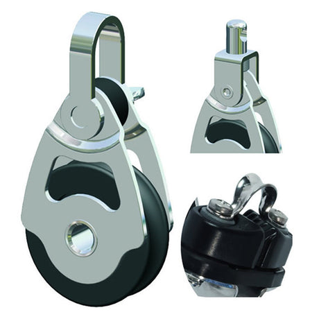 Antal Mini Stainless Steel Block D034 Single + Swivel Head + Cam