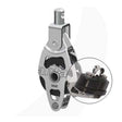 Antal 34mm Single Swivel Shackle Block w/ Becket & Cleat