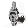 Antal 34mm Single Shackle Block w/ Becket & Cleat