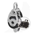 Antal 34mm Double Shackle Block w/ Becket & Cleat