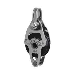 Antal 40mm Single Swivel Shackle Block w/ Becket