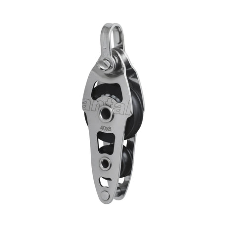 Antal 40mm Fiddle Block w/ Swivel Head & Becket