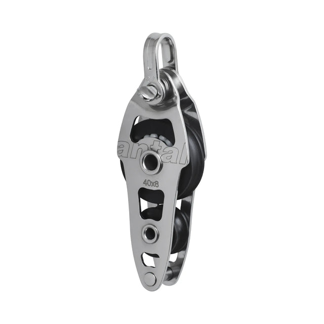Antal 40mm Fiddle Block w/ Swivel Head & Becket