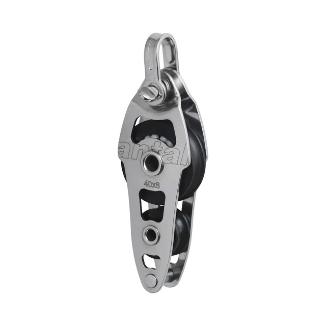 Antal Mini Stainless Steel Block D040 Fiddle and Becket + WEB HE