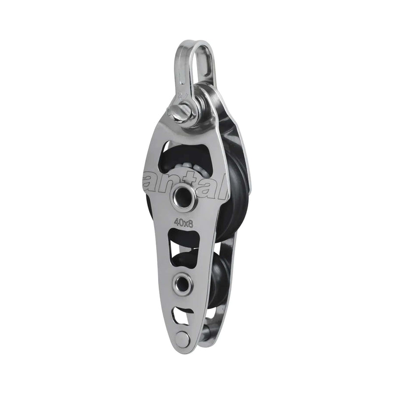 Antal Mini Stainless Steel Block D040 Fiddle and Becket + WEB HE